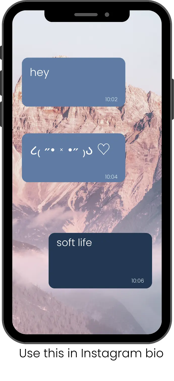 Miffy emoji Instagram bio screenshot showing a heart style miffy emoji for profile use